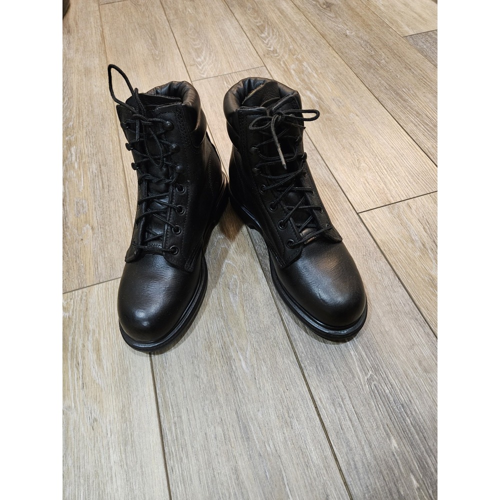 Red Wing Men's Work Boots (607) Supersole 2.0 Black Star Leather Men's Size 6.5